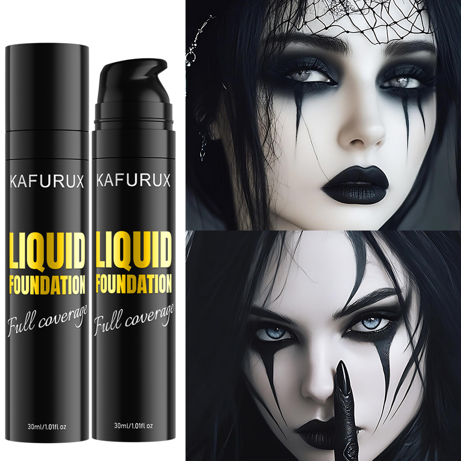 Correction Fluid White - 1PC Pure White Liquid Foundation for