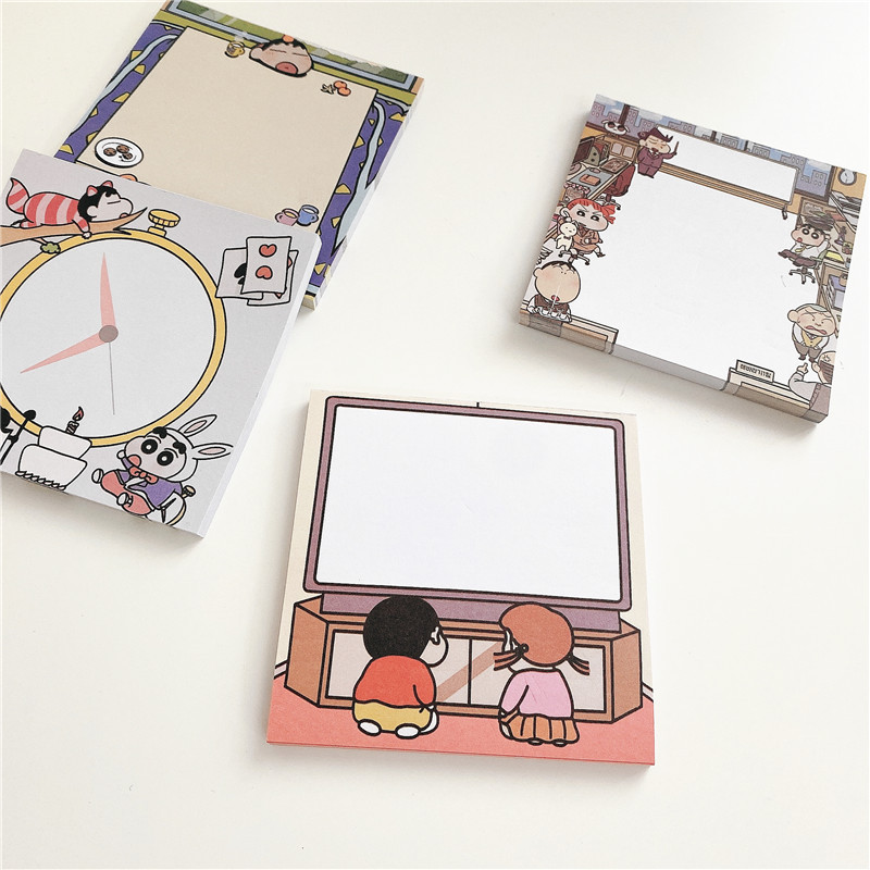Supply Of Office Stationery - Cartoon Crayon Shinchans Memo Pad 50