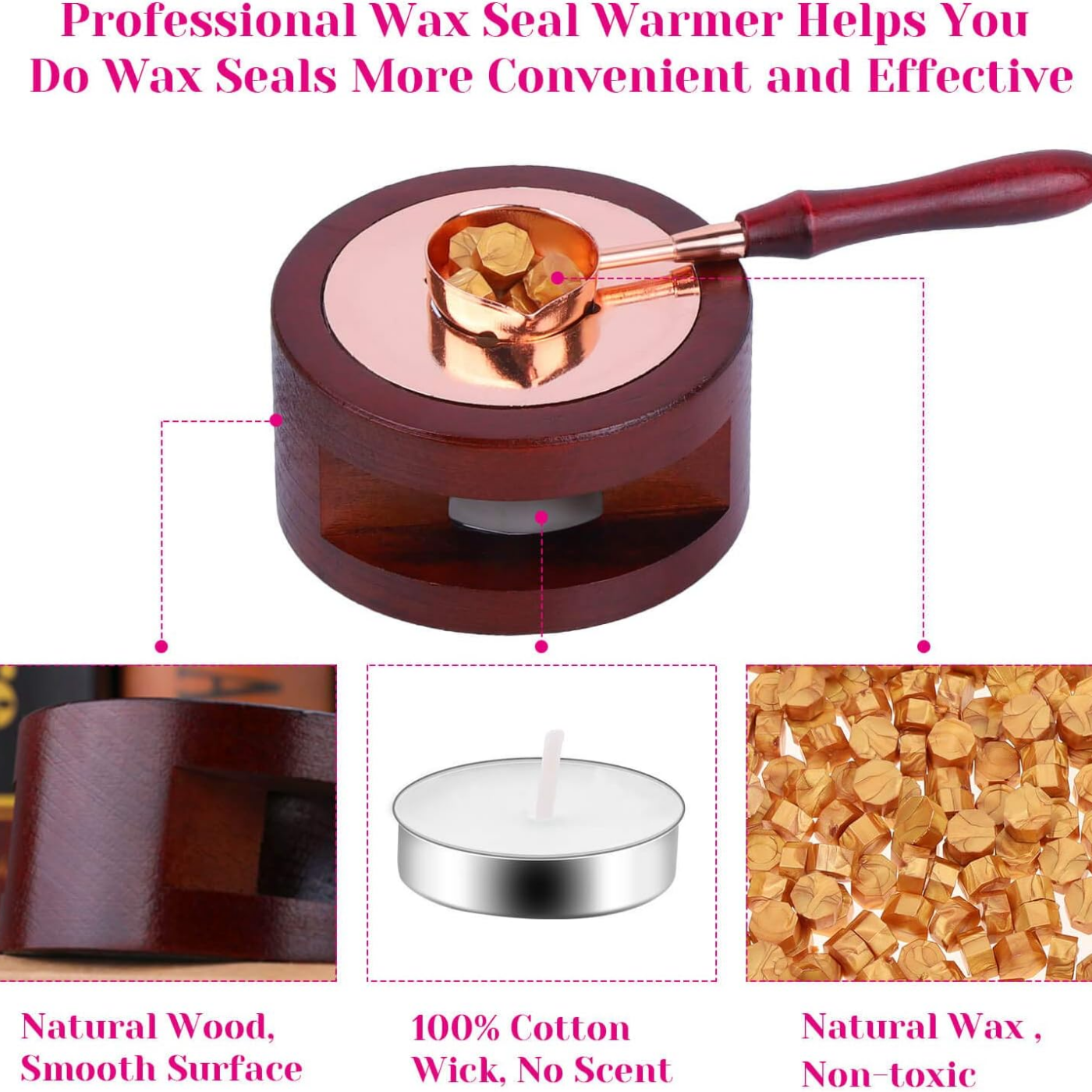 Wax Seal Set Includes 200 Gold - Wax Seal Stamp Kit avaliação e preço