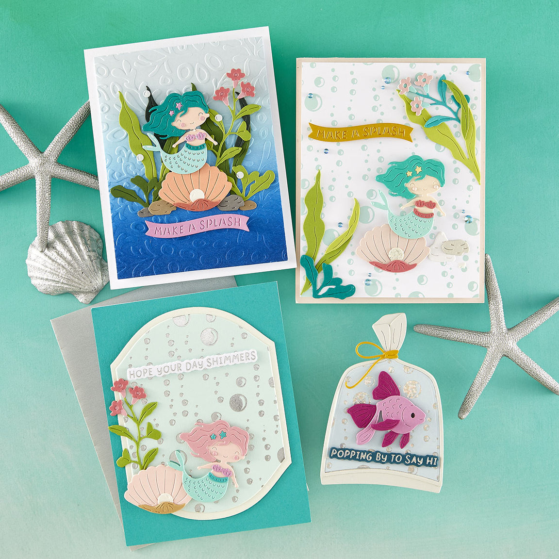 Diving Ocean Splash Fish Folde - Wax Seal Stamp Kit avaliação e preço
