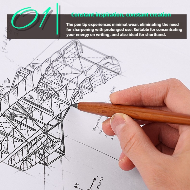 Wooden Eternal Pencil No Sharp - Supply Of Office Stationery avaliação e preço