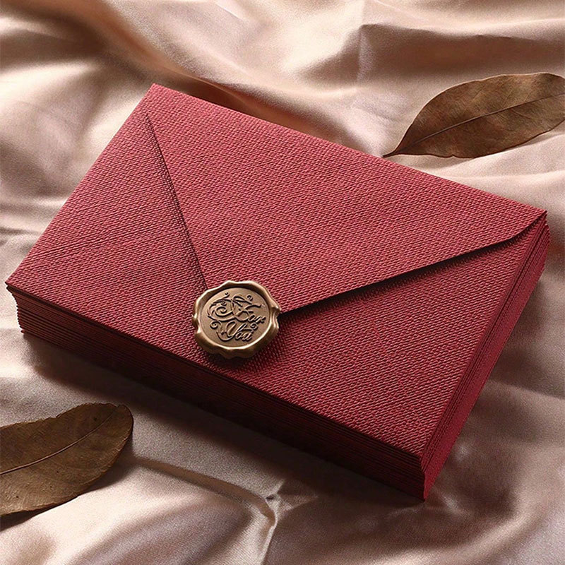 10 set 16x11cm Greeting Cards  - Wax Seal Stamp Kit avaliação e preço