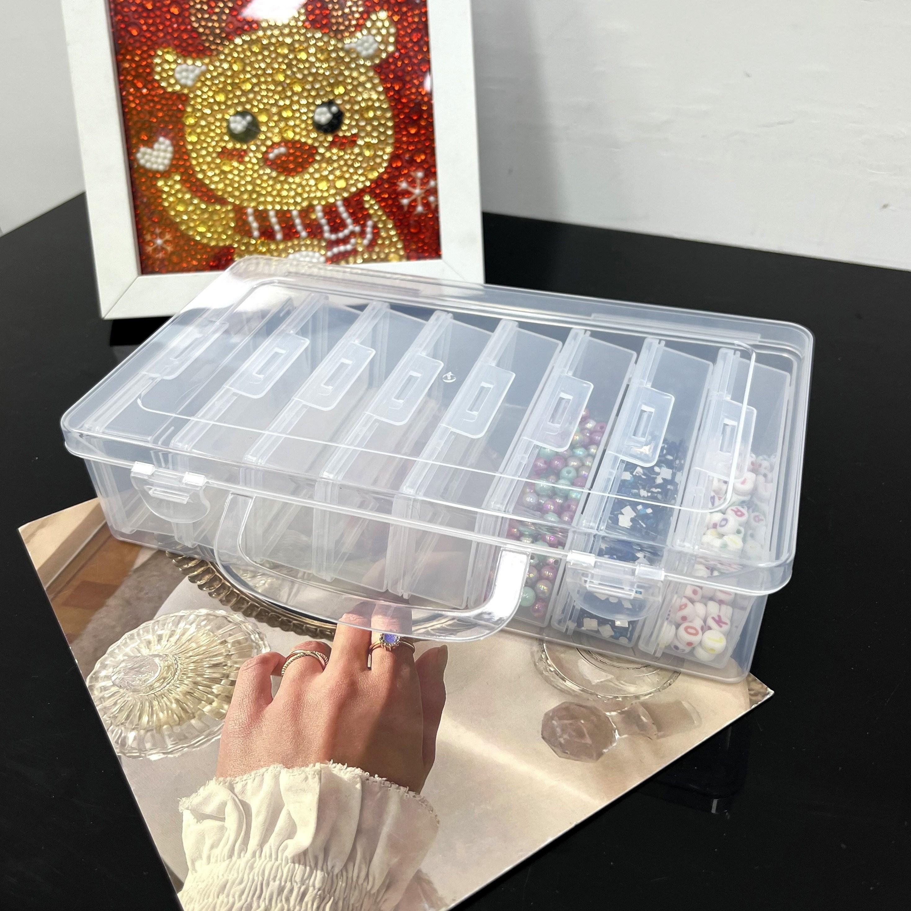 Transparent Plastic Storage Bo - Stationery Office And School Supply Stores avaliação e preço