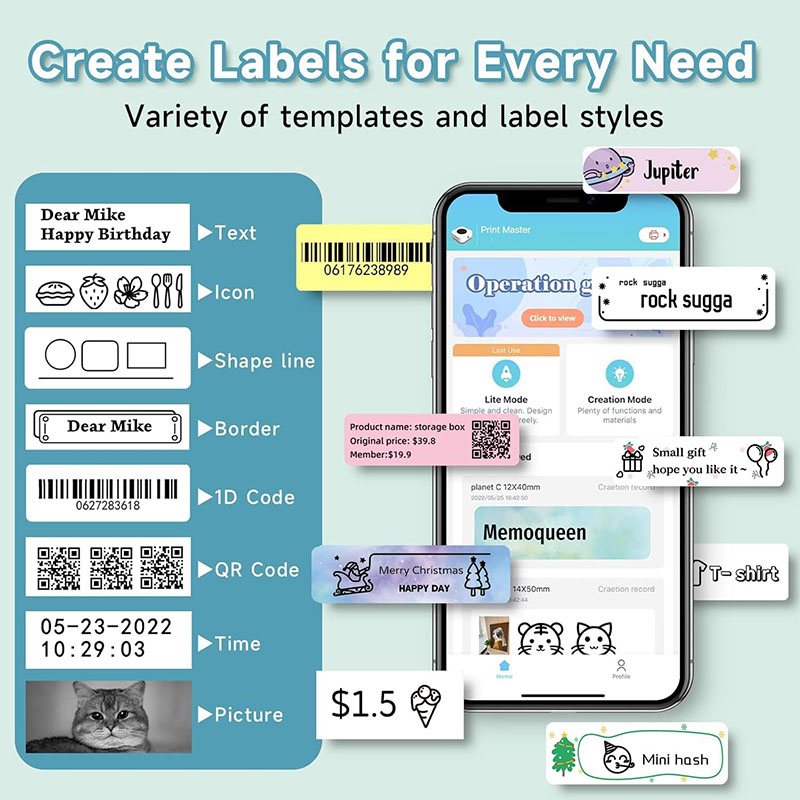 12*40mm Colored Transparent Th - Label Printer Tape avaliação e preço
