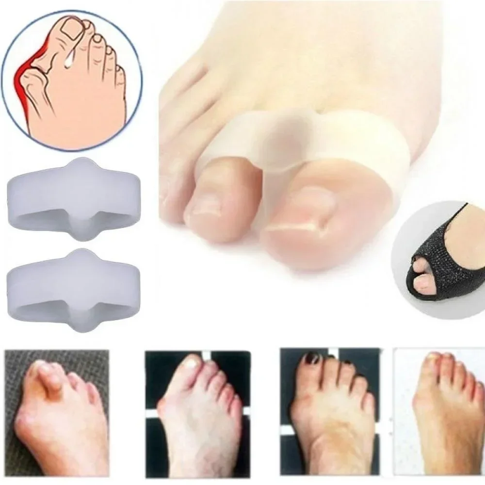 2 Holes Bunion Corrector Pain  - Correction Fluid White avaliação e preço