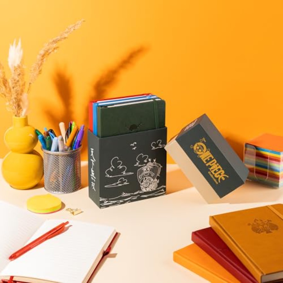 One Pcs Anime Gift Set Pack of - Journal Leather Hardcover avaliação e preço