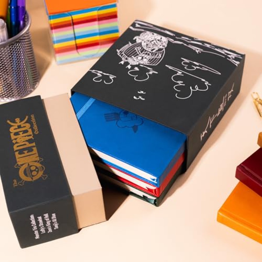 One Pcs Anime Gift Set Pack of - Journal Leather Hardcover avaliação e preço