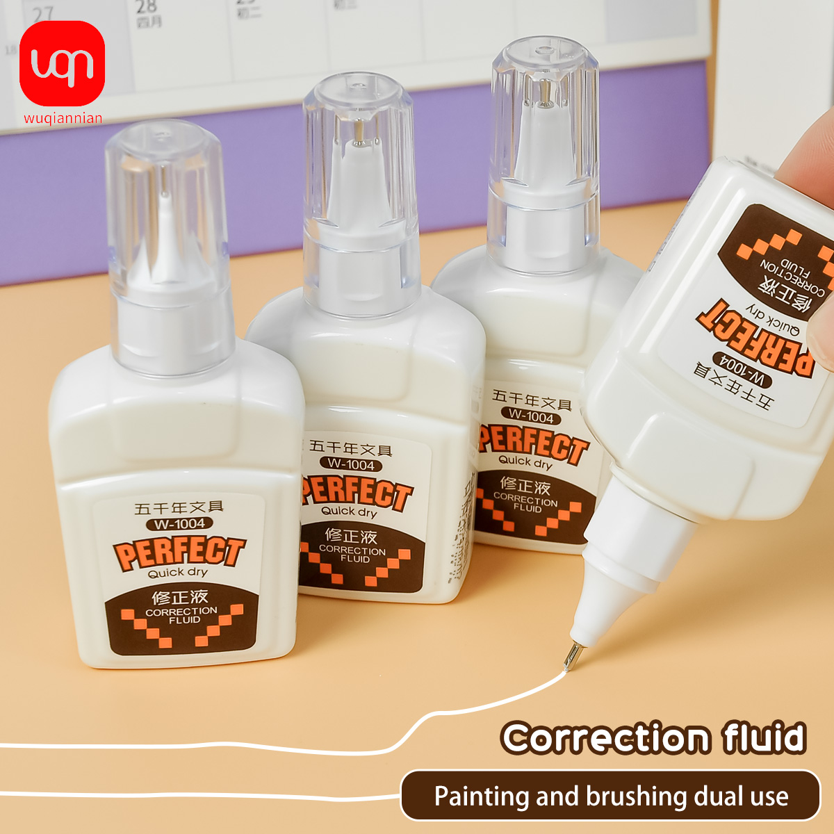 WQN-3/6/12PCS18ml Correction F - Correction Fluid White avaliação e preço