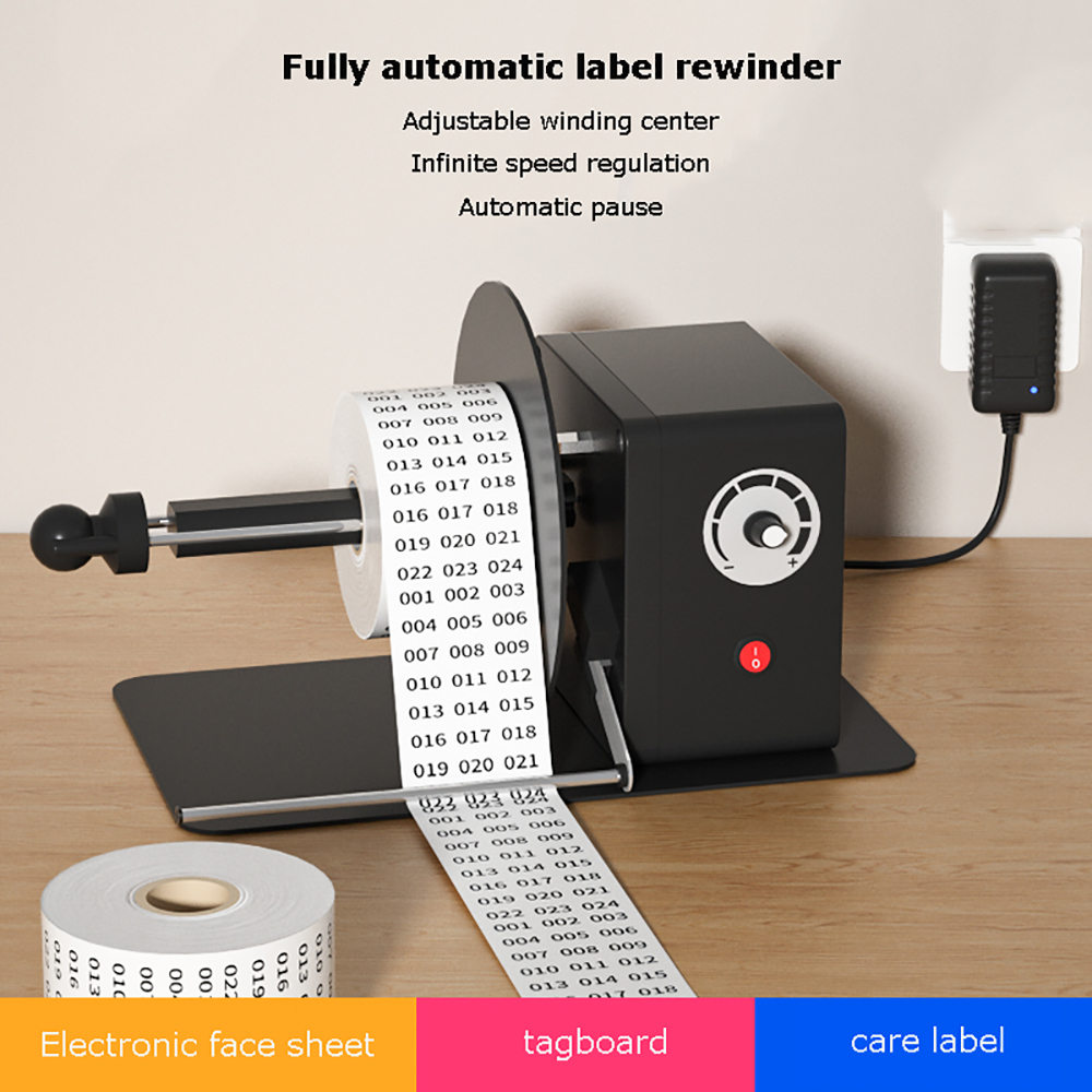 Automatic Label Rewinder Bi-di - Sticker Label Roll avaliação e preço