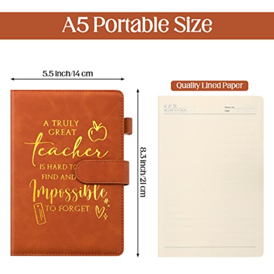 Pcs Teacher Appreciation Gifts - Journal Leather Hardcover avaliação e preço