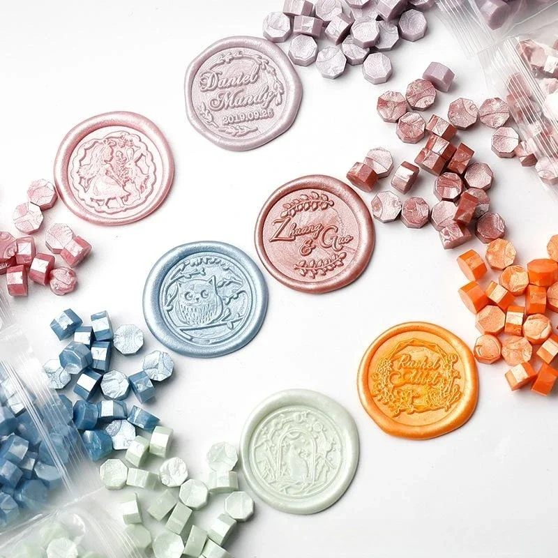 100Pc Retro Sealing Wax Seal S - Wax Seal Stamp Kit avaliação e preço