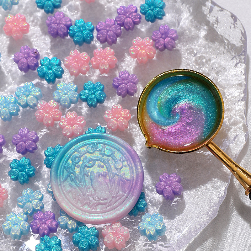 90pcs Mixed Color Glitter Saku - Wax Seal Stamp Kit avaliação e preço