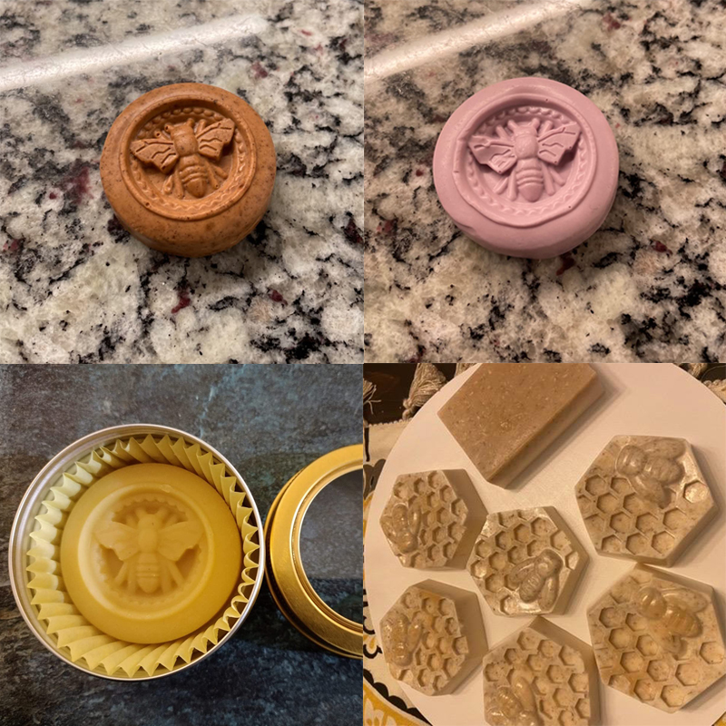 Honeycomb Soap Mold 3D Bumble  - Wax Seal Stamp Kit avaliação e preço
