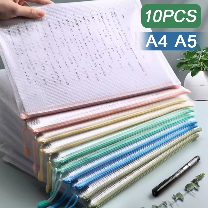 5-30pcs Multipurpose Mesh Zipp - Supply Of Office Stationery avaliação e preço