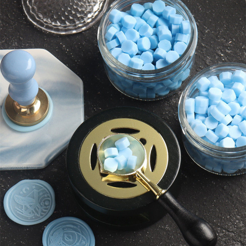 100pcs/Bag Mix Color Wax Beads - Wax Seal Stamp Kit avaliação e preço