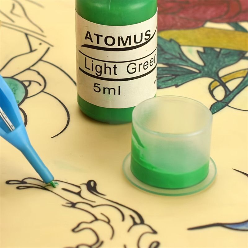 JC TATTOO 100pcs Disposable Ta - Calligraphy Ink Bottle avaliação e preço