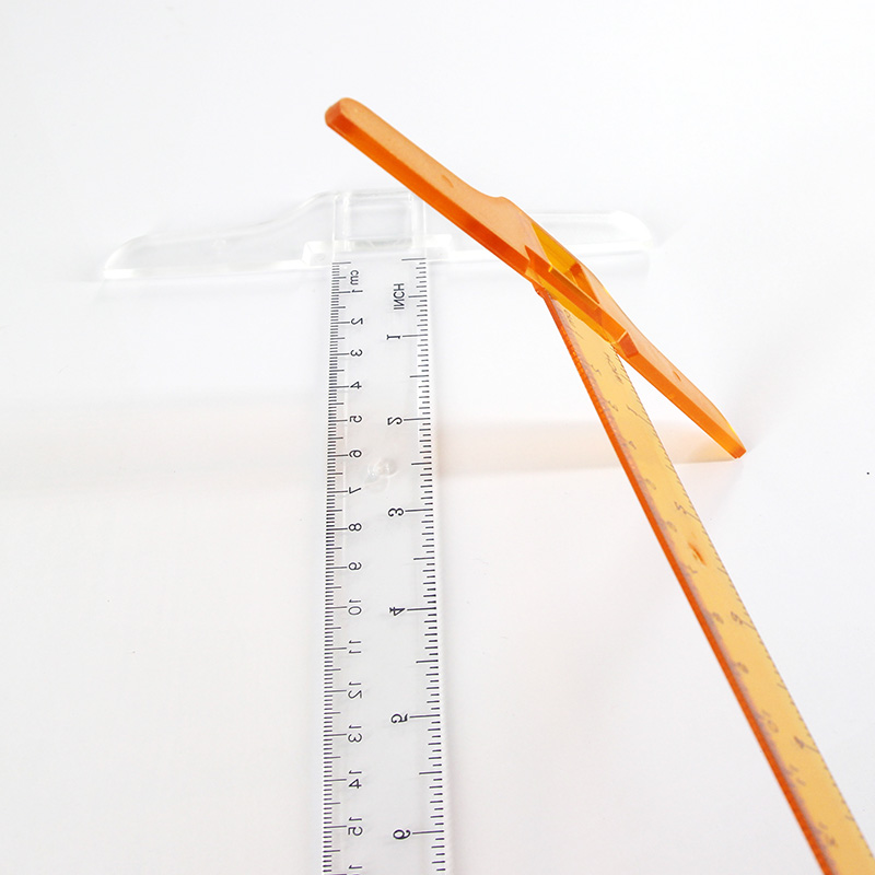 1Pc T-shaped Double Side Scale - Supply Of Office Stationery avaliação e preço