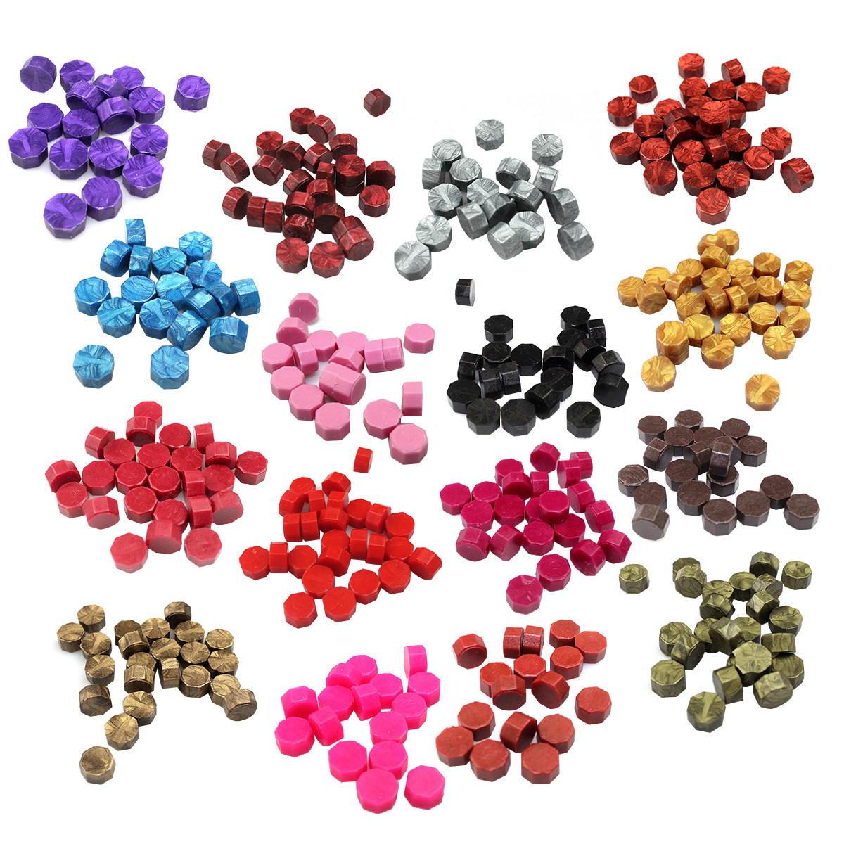 100Pcs Fire Seal Wax Pellets E - Wax Seal Stamp Kit avaliação e preço