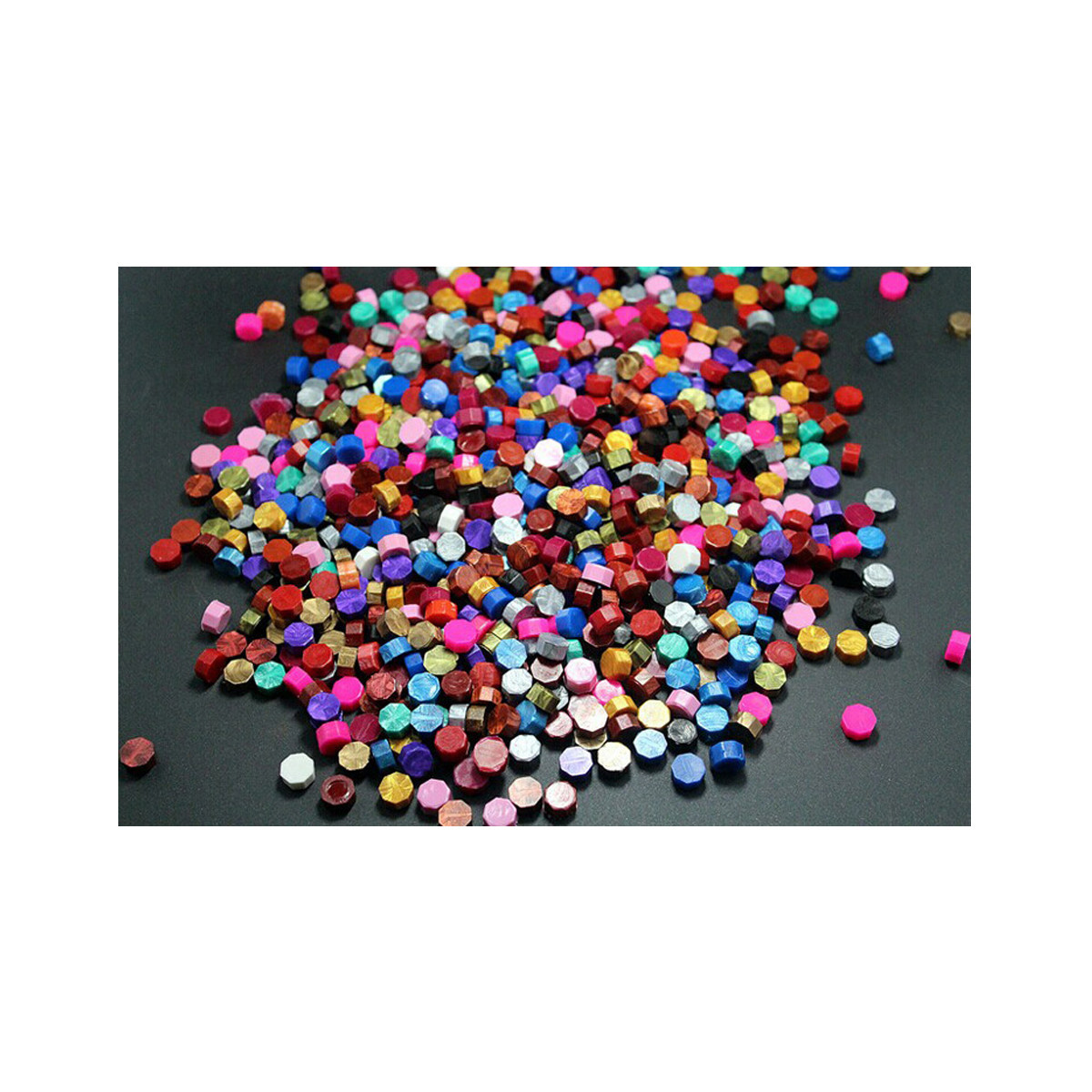 100Pcs Fire Seal Wax Pellets E - Wax Seal Stamp Kit avaliação e preço