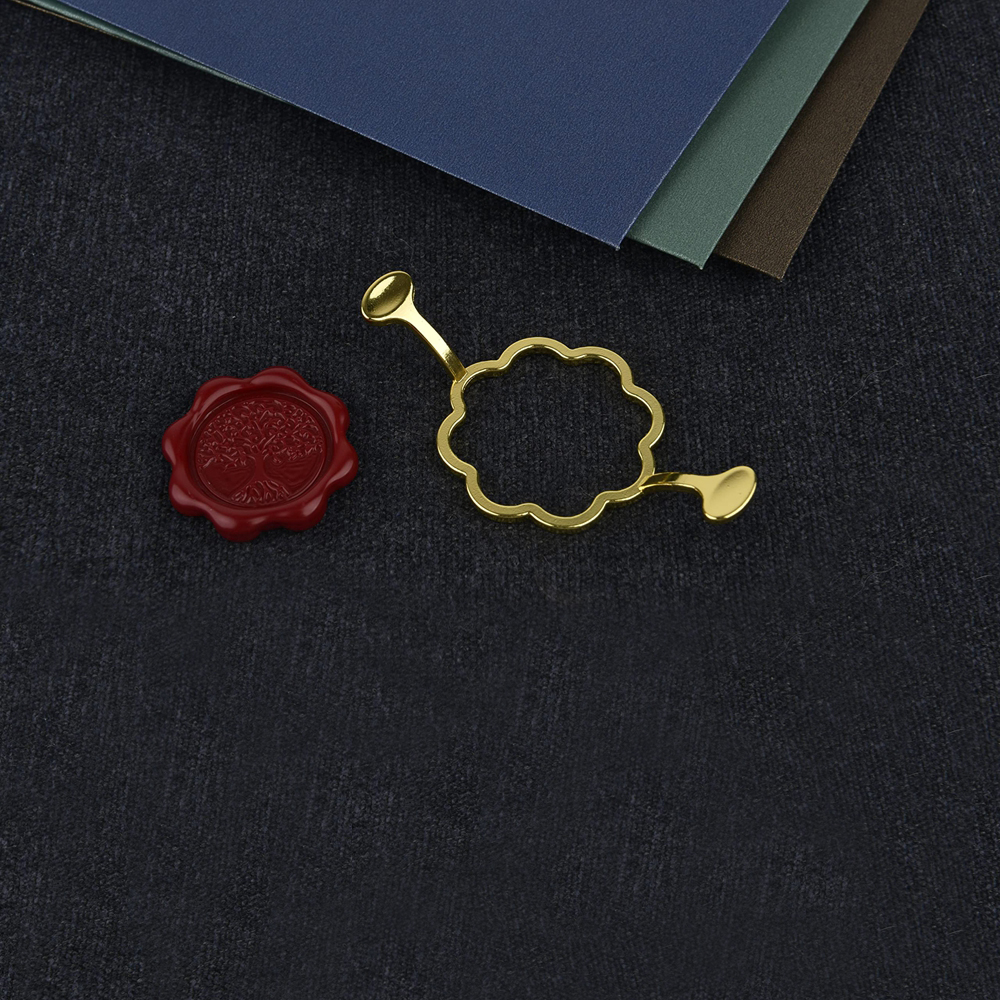 5-Pack Hexagon Square Metal Wa - Wax Seal Stamp Kit avaliação e preço