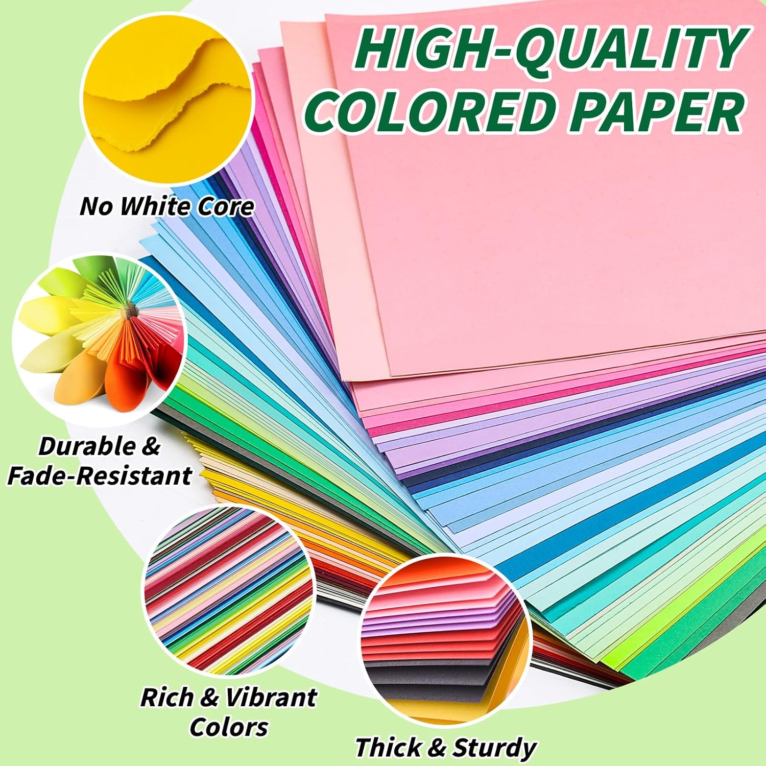4x6 Cardstock 50 Colors 200 Pa - Cardstock Paper Pack avaliação e preço