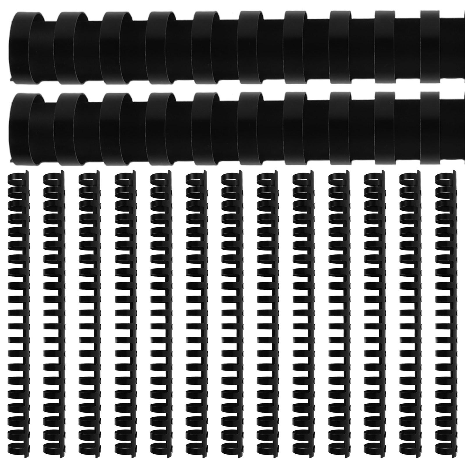 50Pcs Binding Rings Plastic Co - Binding Comb Plastic avaliação e preço