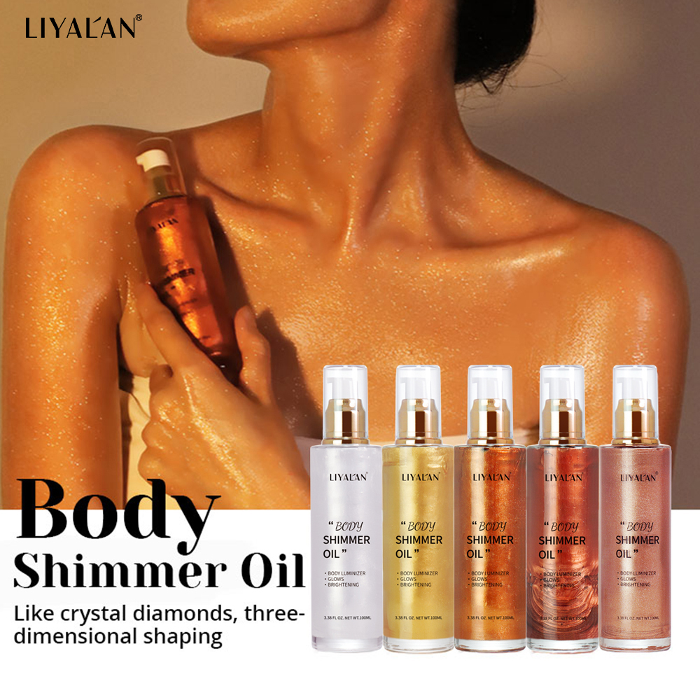 100ml Body Shimmer Oil Highlig - Correction Fluid White avaliação e preço
