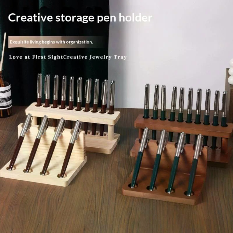 Walnut Wood Test Tube Rack Mul - Supply Of Office Stationery avaliação e preço