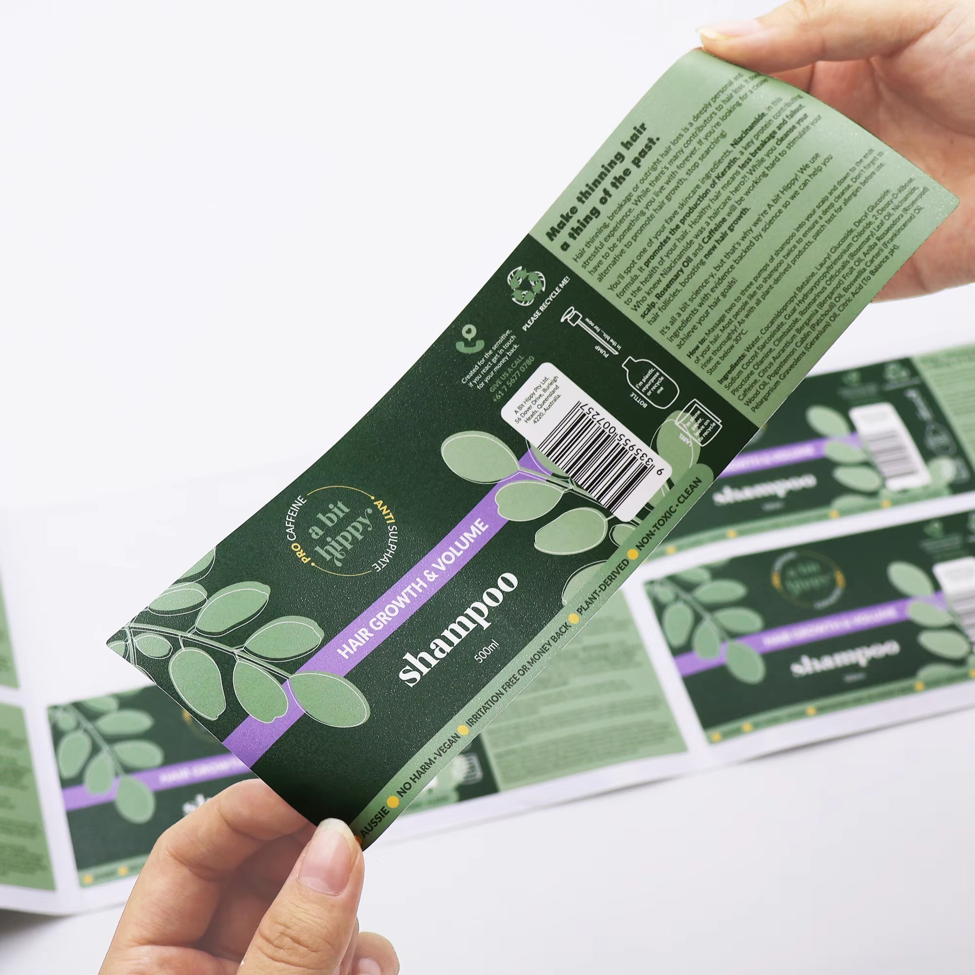 Custom Vinyl Label | Waterproo - Sticker Label Roll avaliação e preço