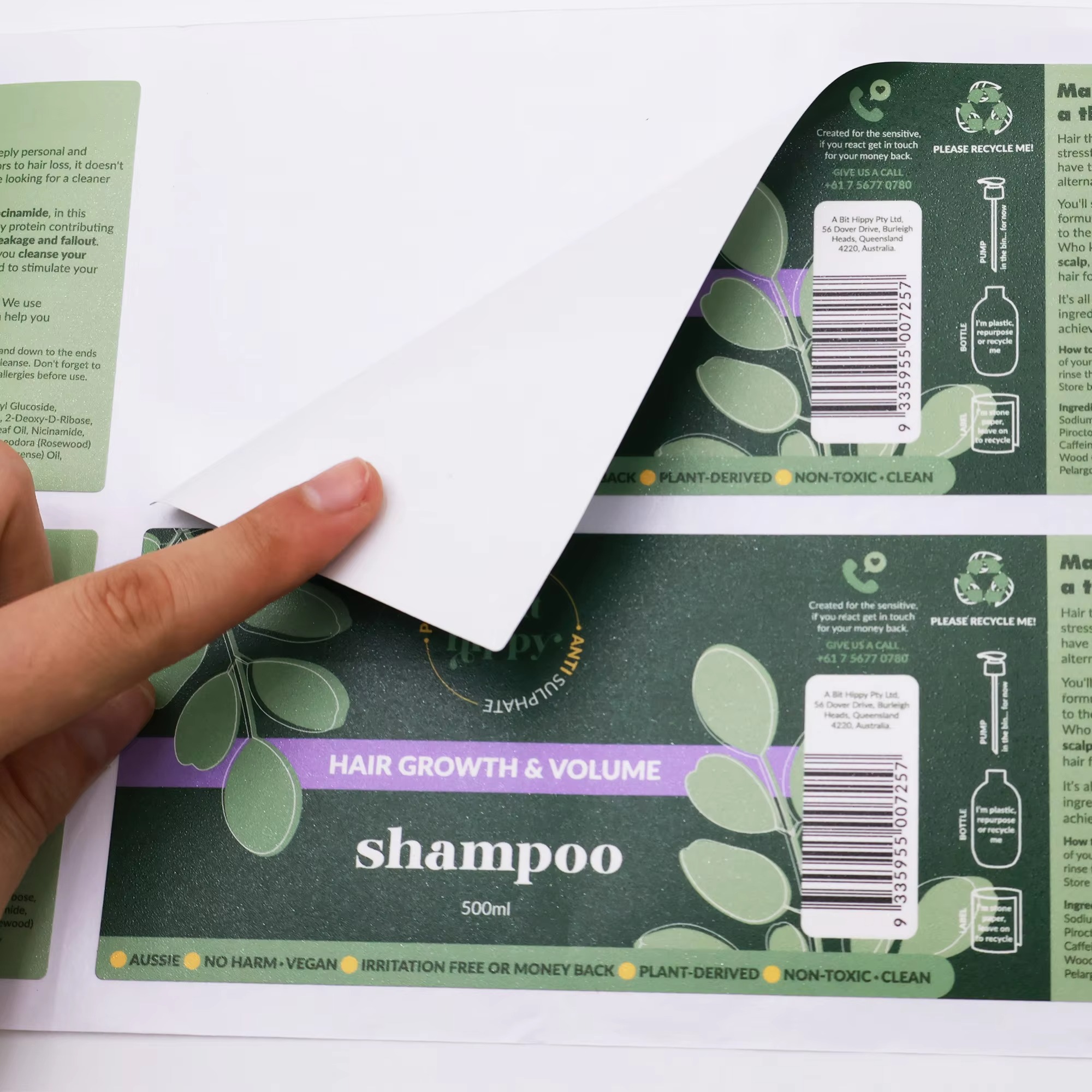 Custom Vinyl Label | Waterproo - Sticker Label Roll avaliação e preço