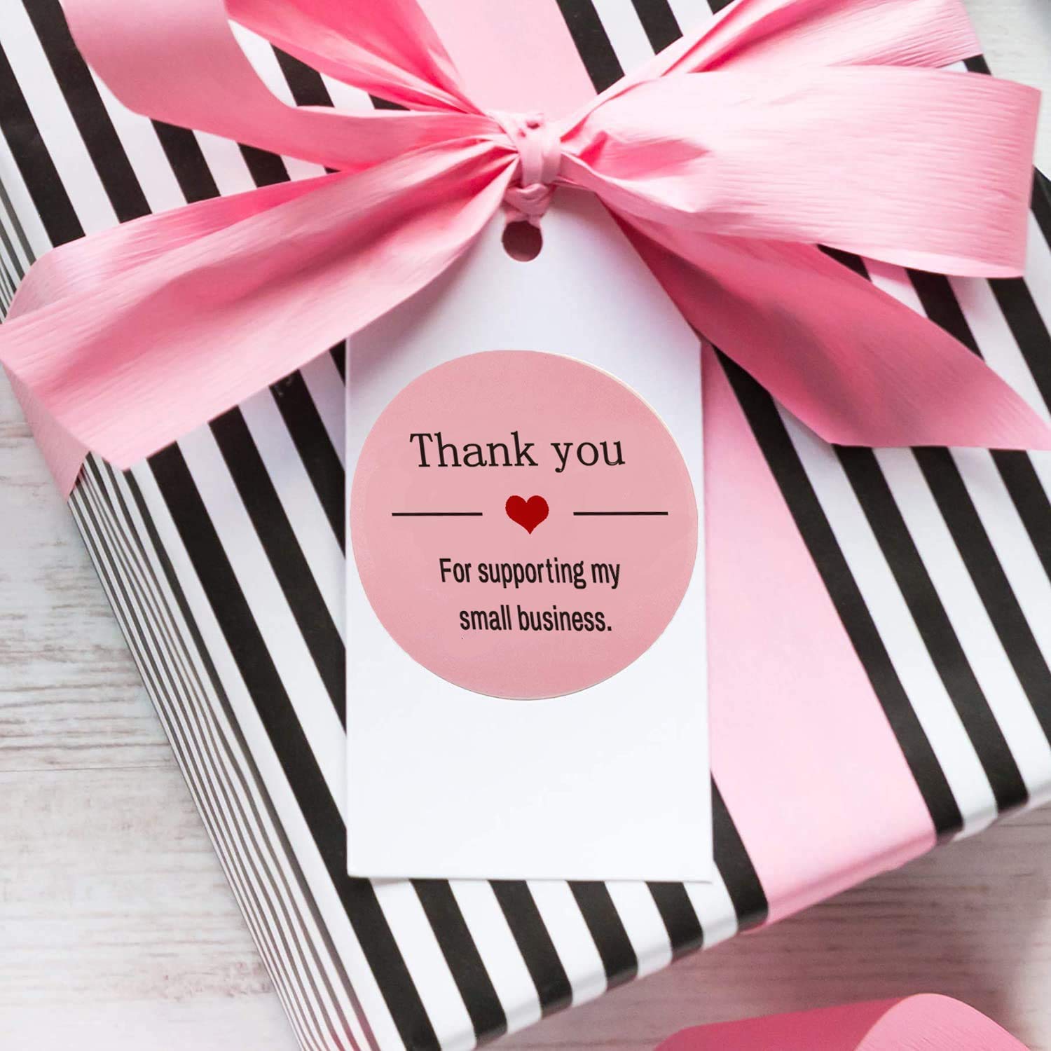 Thank You for Supporting My Sm - Sticker Label Roll avaliação e preço