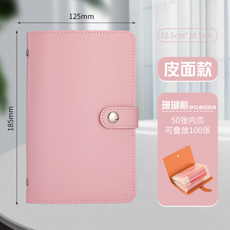 PU Leather Budget Binder Noteb - Binder Clip Assorted avaliação e preço
