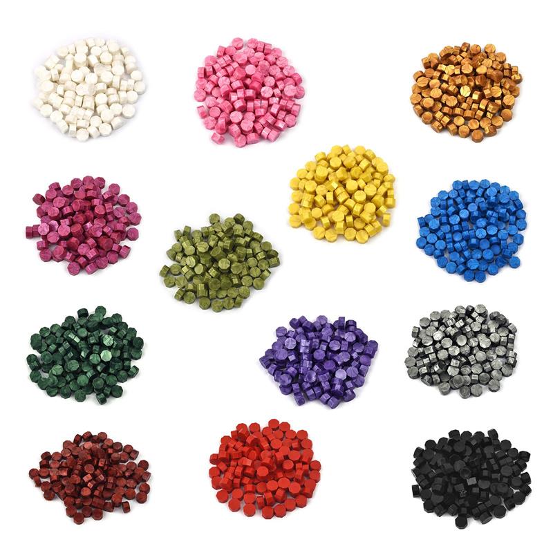 100Pcs Retro Sealing Wax Color - Wax Seal Stamp Kit avaliação e preço
