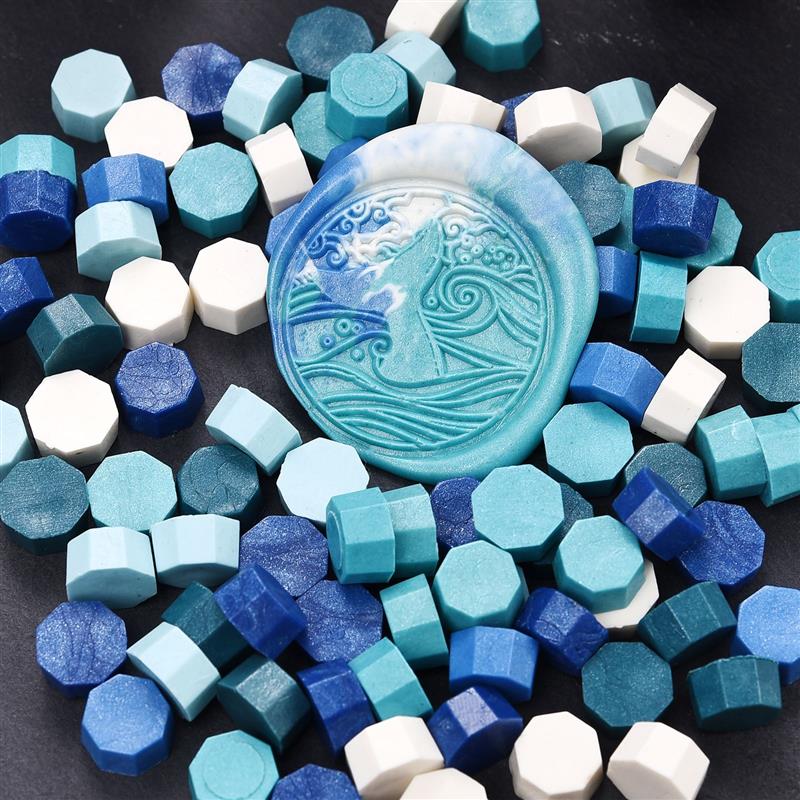 100Pcs Retro Sealing Wax Color - Wax Seal Stamp Kit avaliação e preço