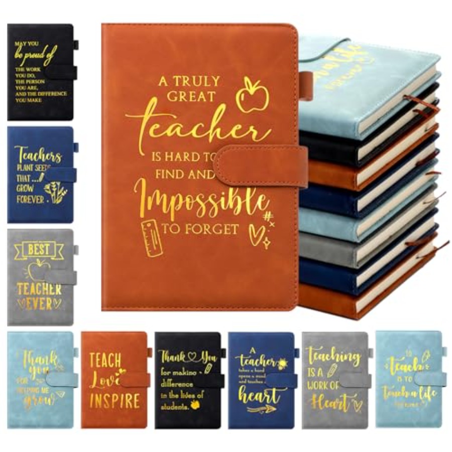 Pcs Teacher Appreciation Gifts - Journal Leather Hardcover avaliação e preço