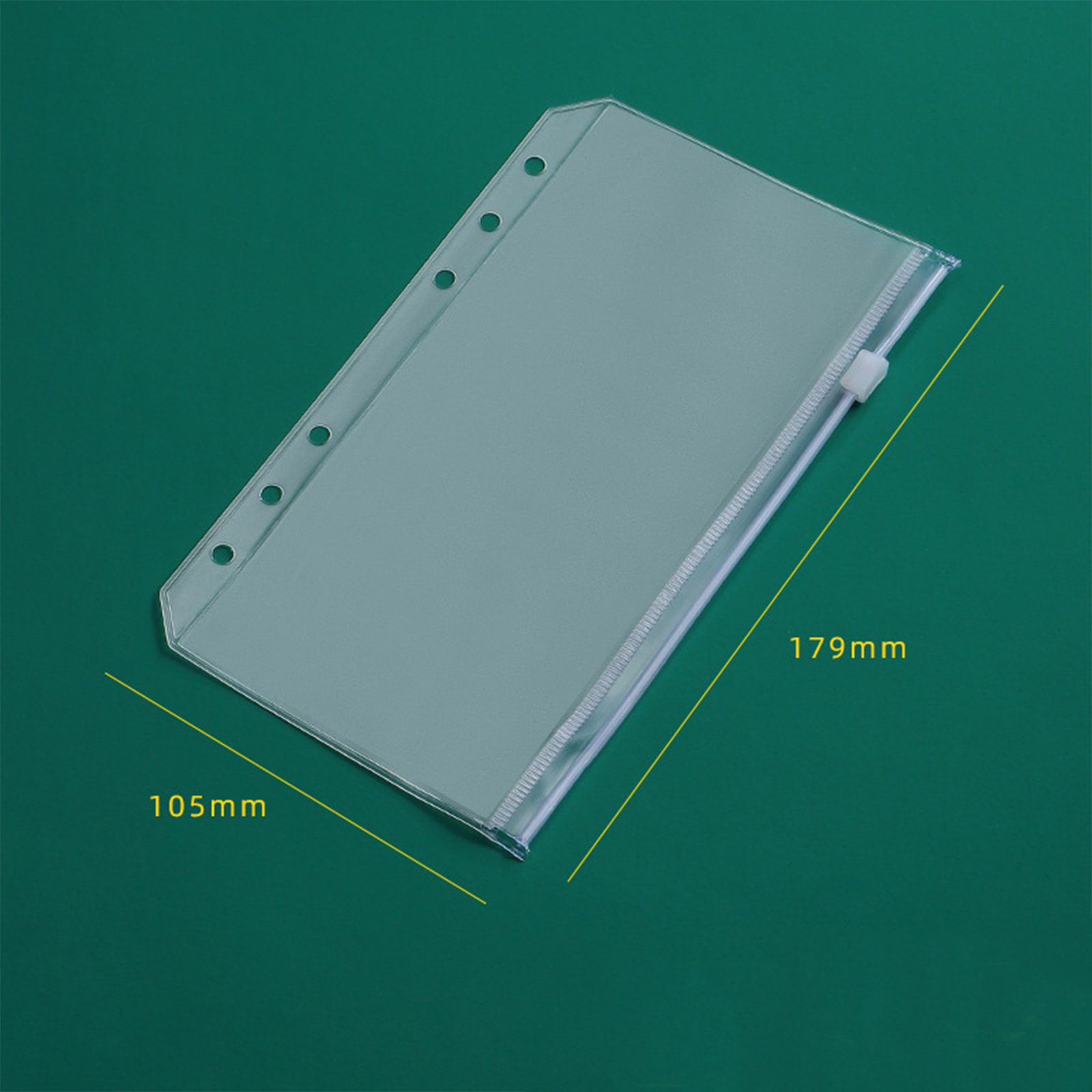 A6 Binder Pockets 6 Holes Cash - Portfolio Folder Zip avaliação e preço