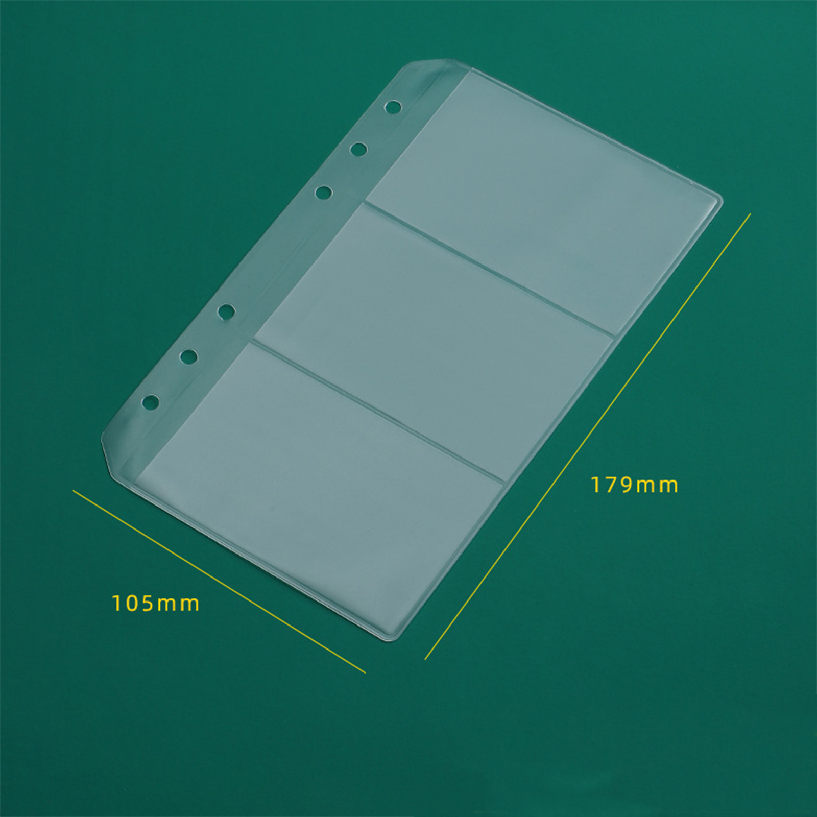 A6 Binder Pockets 6 Holes Cash - Portfolio Folder Zip avaliação e preço