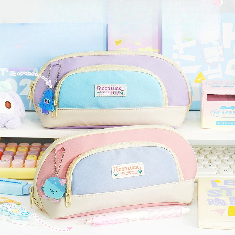 Pencil Bag Large Opening Desig - Stationery Office And School Supply Stores avaliação e preço