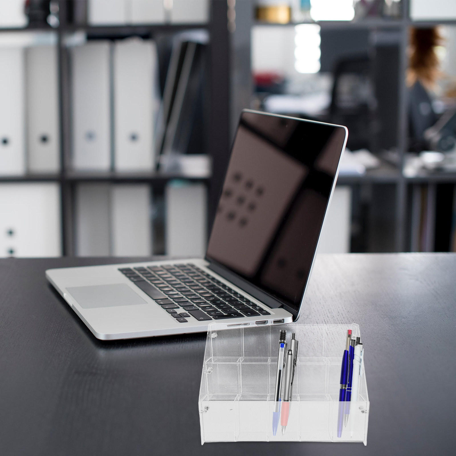 Acrylic Pen Display Stand Clea - Stationery Office And School Supply Stores avaliação e preço