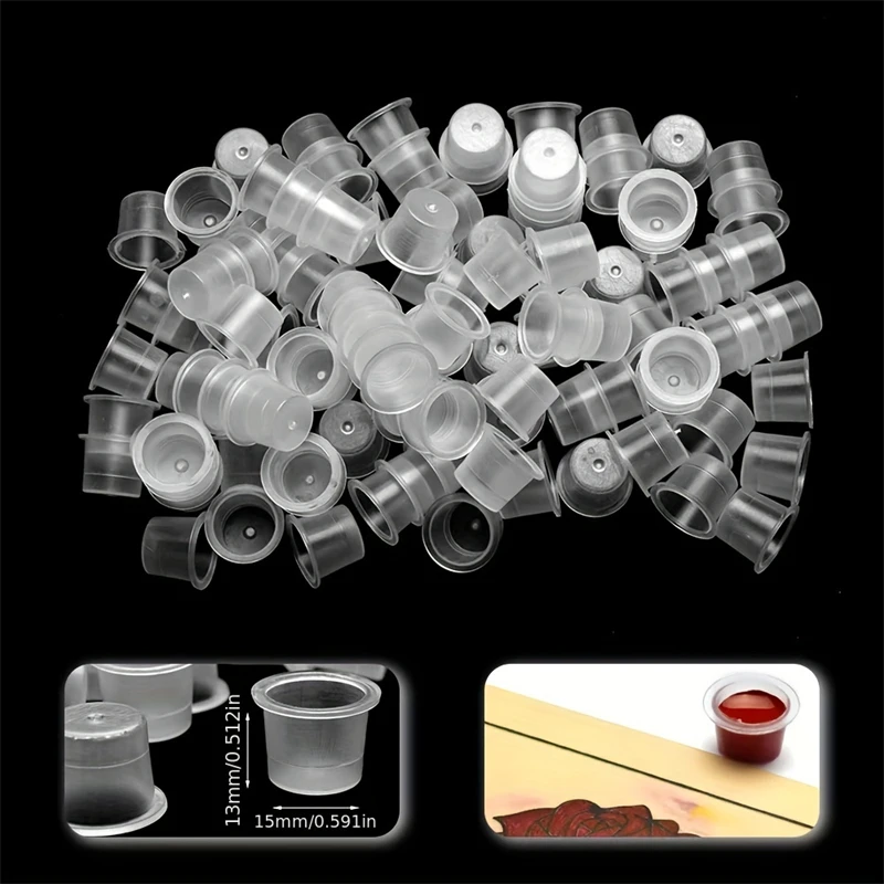 100pcs Disposable Tattoo Ink C - Calligraphy Ink Bottle avaliação e preço