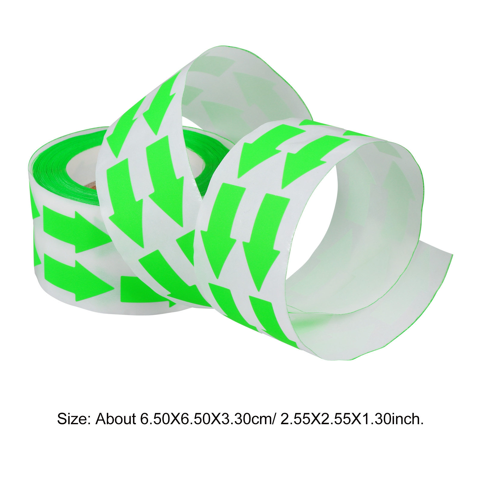 1 Roll Fluorescent Color Arrow - Sticker Label Roll avaliação e preço
