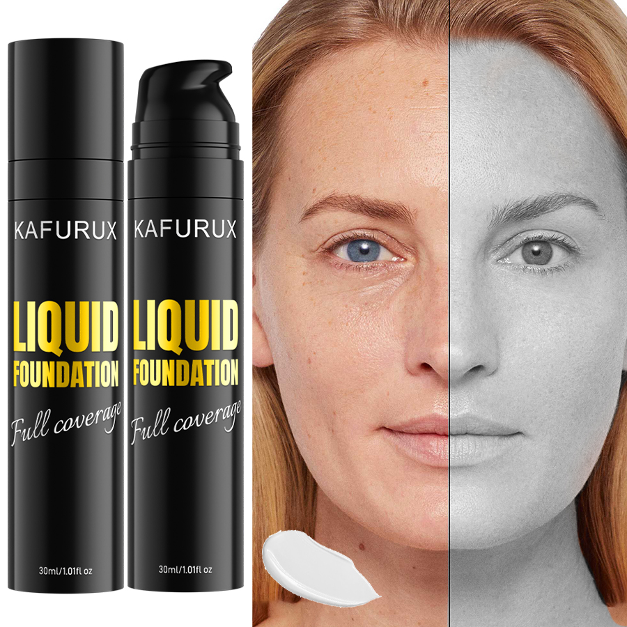 1PC Pure White Liquid Foundati - Correction Fluid White avaliação e preço