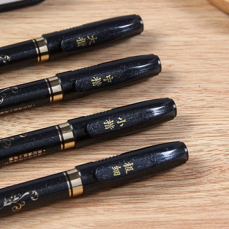 4PCS/SET Calligraphy Art Marke - Supply Of Office Stationery avaliação e preço