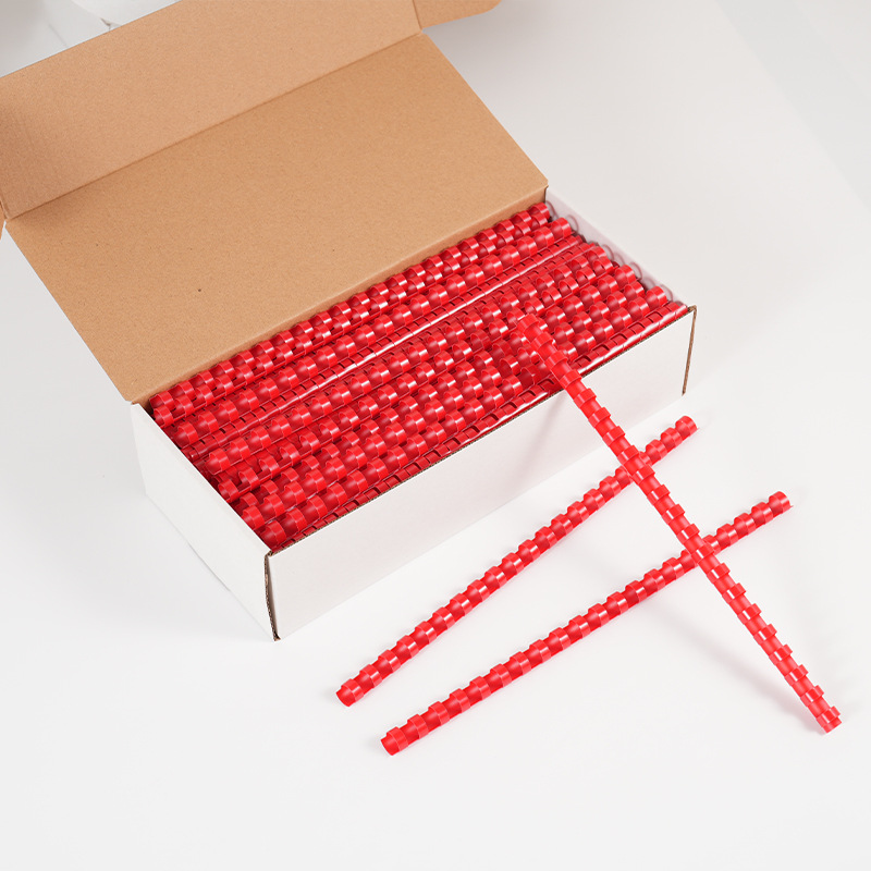 ReadStar 50/100PCS Red PVC Bin - Binding Comb Plastic avaliação e preço