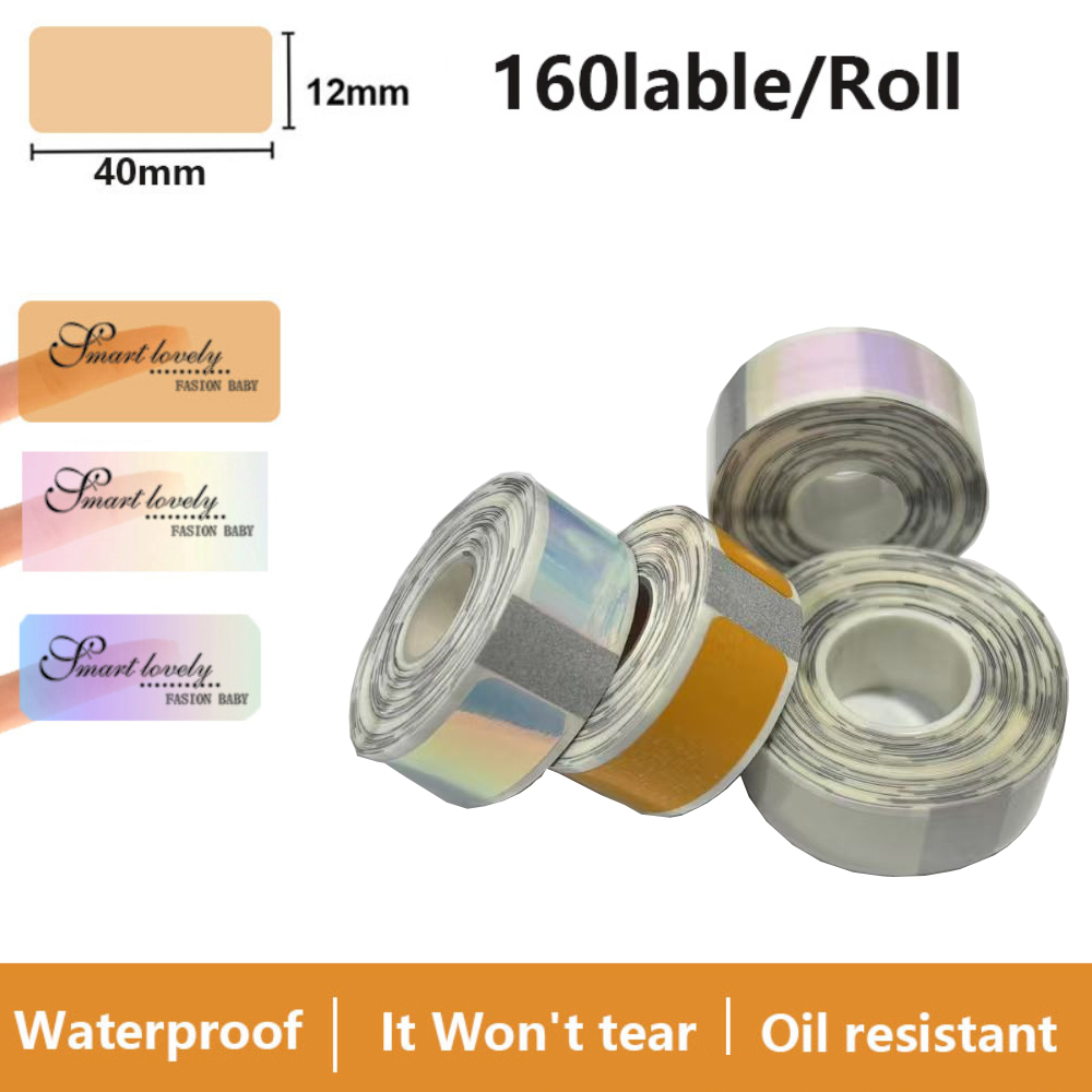 Transparent Label Sticker 12*4 - Label Printer Tape avaliação e preço