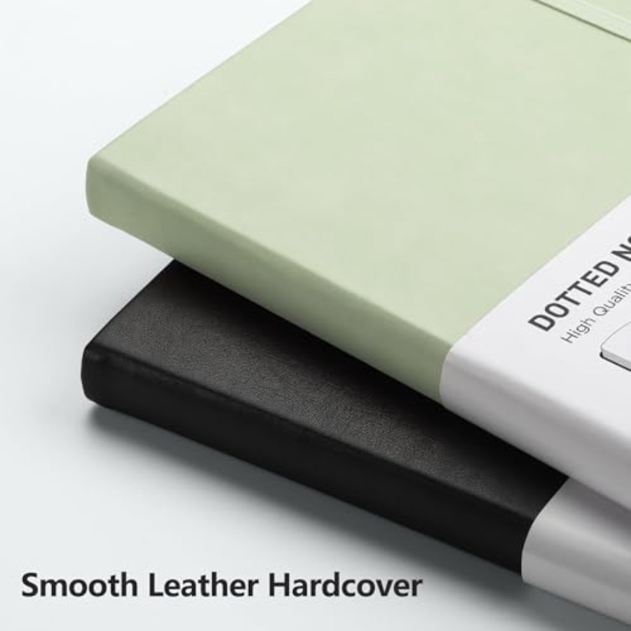 Dotted Journal Notebook, 320 N - Journal Leather Hardcover avaliação e preço