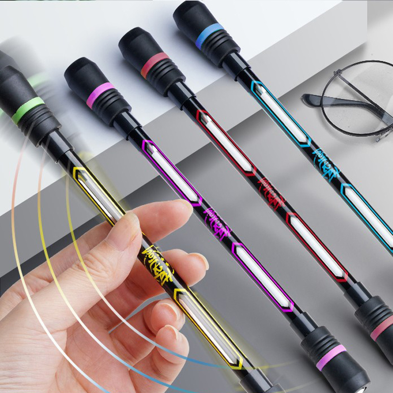 3~12pcs Creative Spinning Pen  - Supply Of Office Stationery avaliação e preço