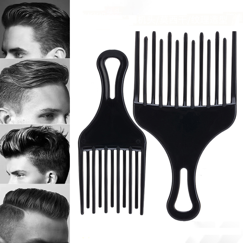 1 pc Afro Comb Wide Teeth Brus - Binding Comb Plastic avaliação e preço