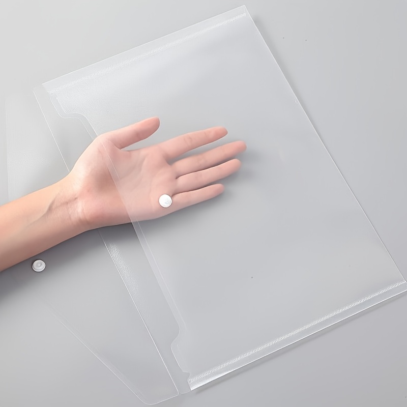 10pcs Transparent A4 Folders C - Supply Of Office Stationery avaliação e preço