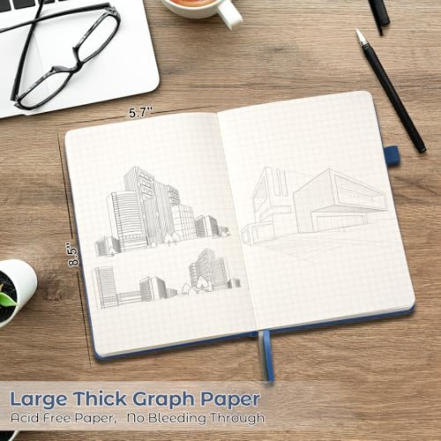 Paper Notebook, 5 Pack Hardcov - Journal Leather Hardcover avaliação e preço